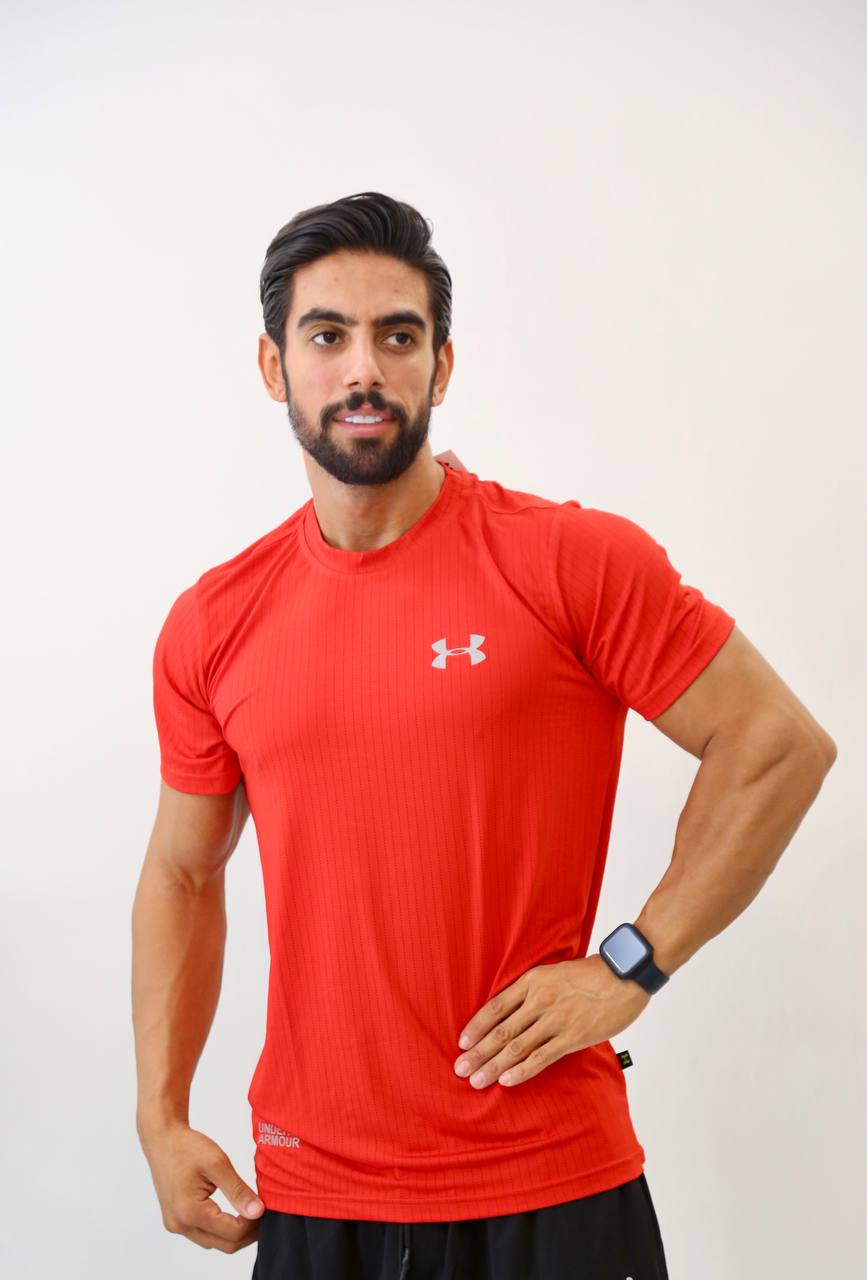 تیشرت ورزشی مردانه مدل UNDER ARMOUR پارچه استرایپ (وارداتی) با ضمانت در 5 رنگ جذاب
