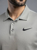 تیشرت ورزشی مردانه یقه 3 دکمه مدل NIKE پارچه کندویی تنفسی در 6 رنگ جذاب