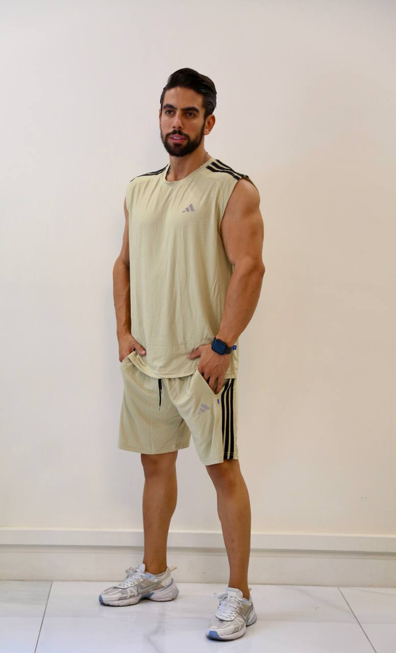 ست ورزشی مردانه مدل ADIDAS پارچه پارما (وارداتی) تنفسی با ضمانت در 4 رنگ جذاب